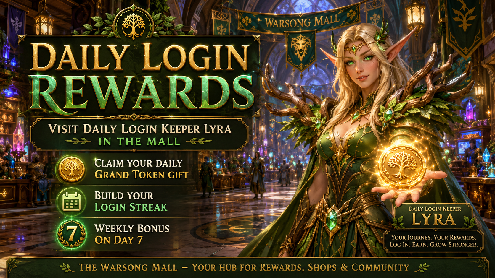 Daily Login Rewards Are Now Live!